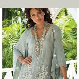 Soft Surroundings Seabreeze shrug.